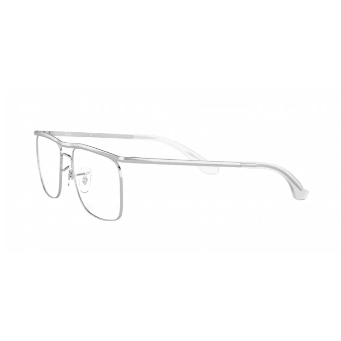 UNISEX EYEGLASSES RAY-BAN RX 6519 OLYMPIAN IX 2501 SILVER CALIBER 54 