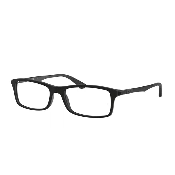 OCCHIALE DA VISTA UOMO RAY-BAN RX 7017 - 5196 NERO OPACO CALIBRO 52