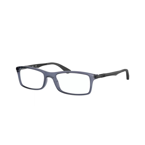 OCCHIALE DA VISTA UNISEX RAY-BAN RX 7017 - 8122 BLU TRASPARENTE 54