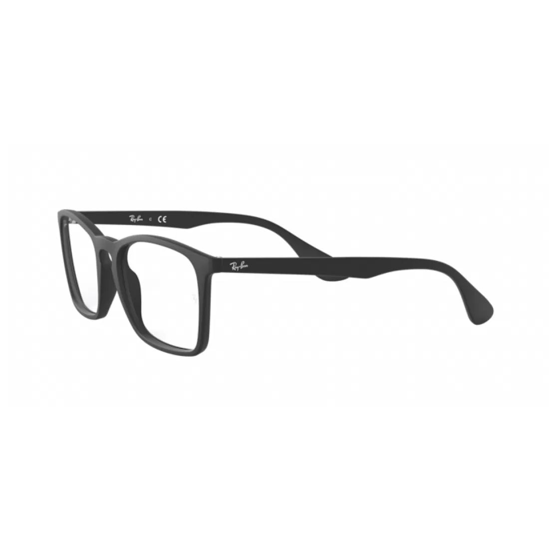 MEN'S EYEGLASSES RAY-BAN RX 7045 - 5364 BLACK RUBBER CALIBER 55 