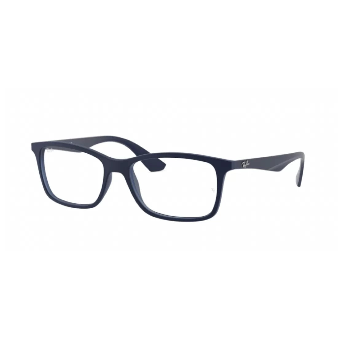 MEN'S EYEGLASSES RAY-BAN RX 7047 - 5450 MATT TRANSP BLUE SIZE 56 