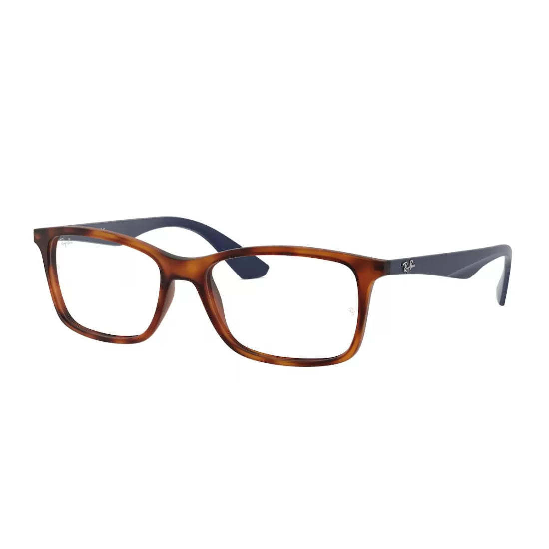 MEN'S EYEGLASSES RAY-BAN RX 7047 - 5574 MATT LIGHT HAVANA CALIBER 56 
