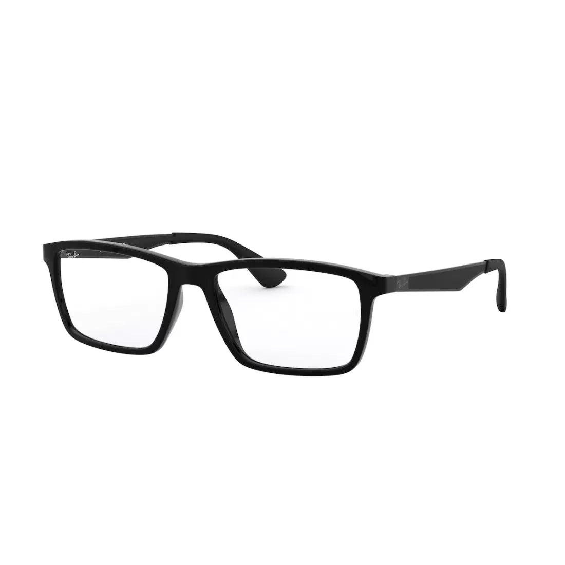 MEN'S EYEGLASSES RAY-BAN RX 7056 - 2000 GLOSSY BLACK CALIBER 53 