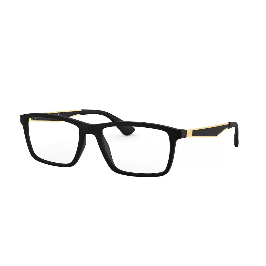 MEN'S EYEGLASSES RAY-BAN RX 7056 - 5644 MATT BLACK CALIBER 53 