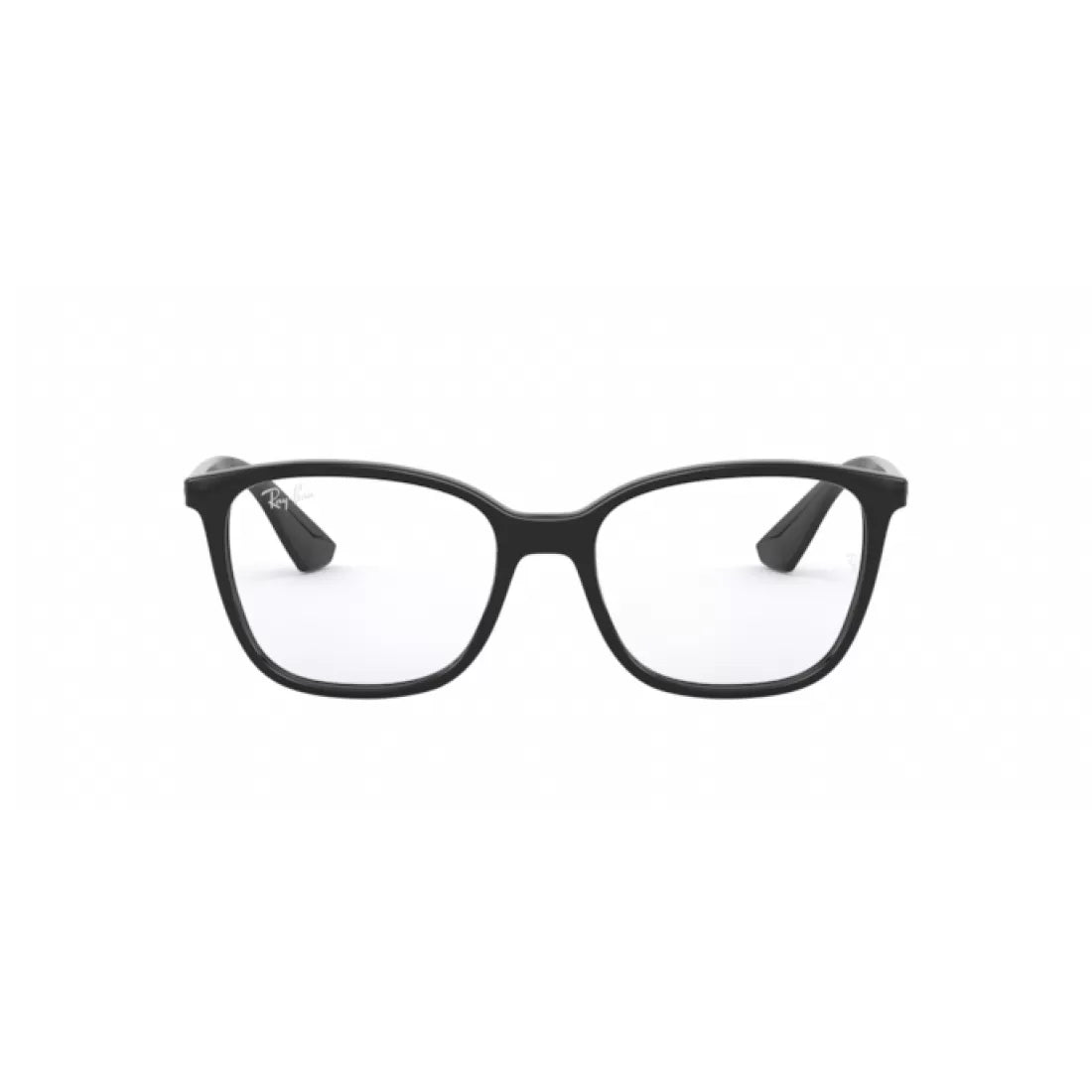 MEN'S EYEGLASSES RAY-BAN RX 7066 - 2000 GLOSSY BLACK CALIBER 52 