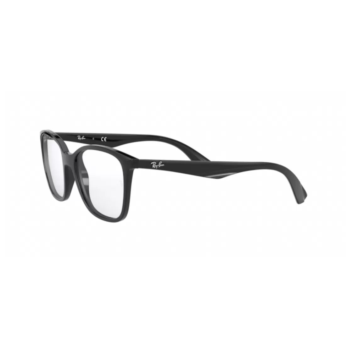 MEN'S EYEGLASSES RAY-BAN RX 7066 - 2000 GLOSSY BLACK CALIBER 52 