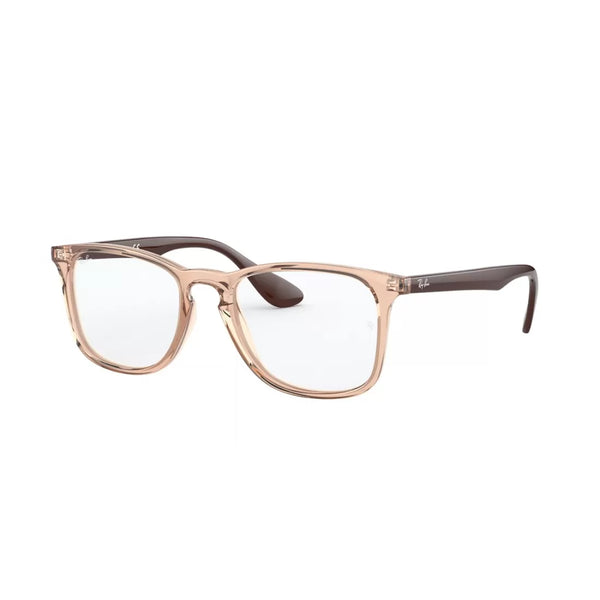 OCCHIALE DA VISTA UNISEX RAY-BAN RX 7074 - 5940 MARRONE CHIARO TRASPARENTE