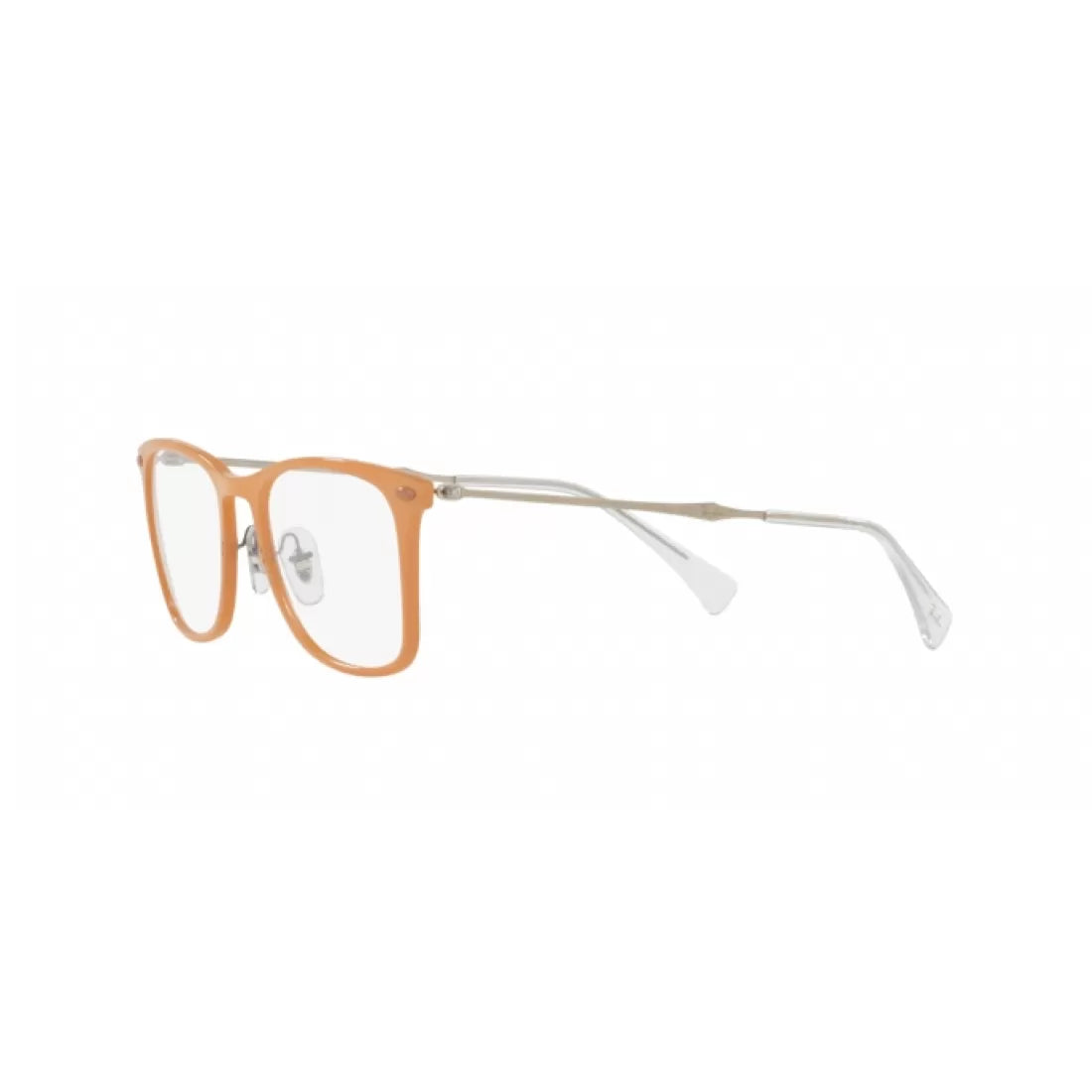 UNISEX EYEGLASSES RAY-BAN RX 7086 - 5642 LIGHT BROWN 