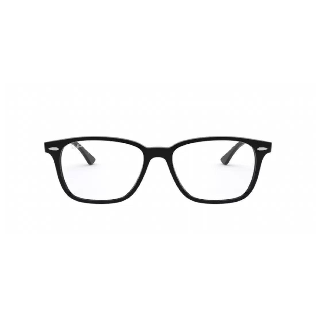 UNISEX EYEGLASSES RAY-BAN RX 7119 - 2000 BLACK CALIBER 55 