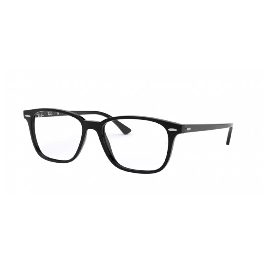 UNISEX EYEGLASSES RAY-BAN RX 7119 - 2000 BLACK CALIBER 53 