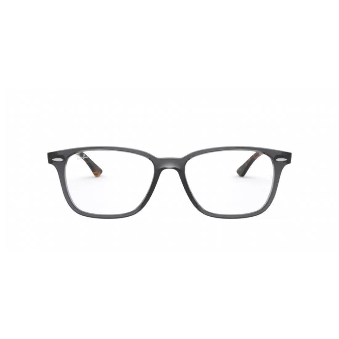 UNISEX EYEGLASSES RAY-BAN RX 7119 - 5629 GLOSS OPAL GRAY CALIBER 55 