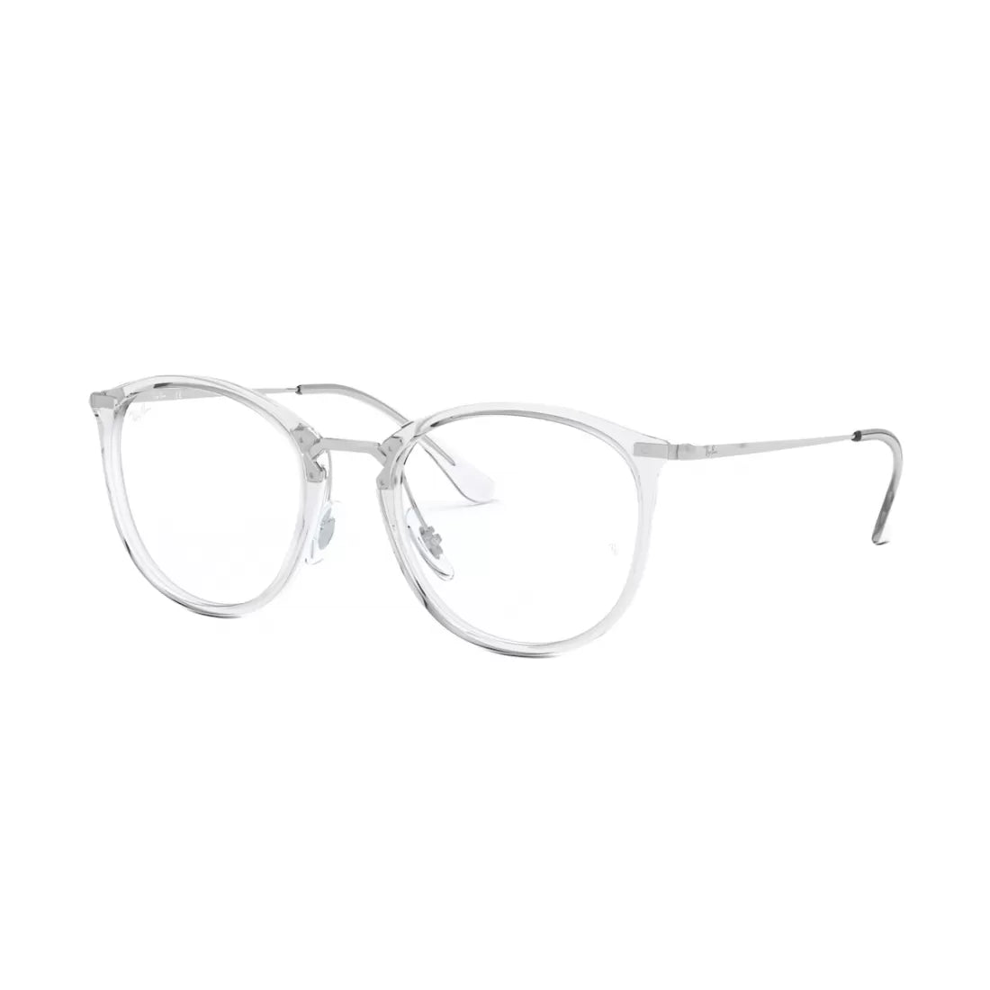 UNISEX EYEGLASSES RAY-BAN RX 7140 - 2001 TRANSPARENT CALIBER 51 