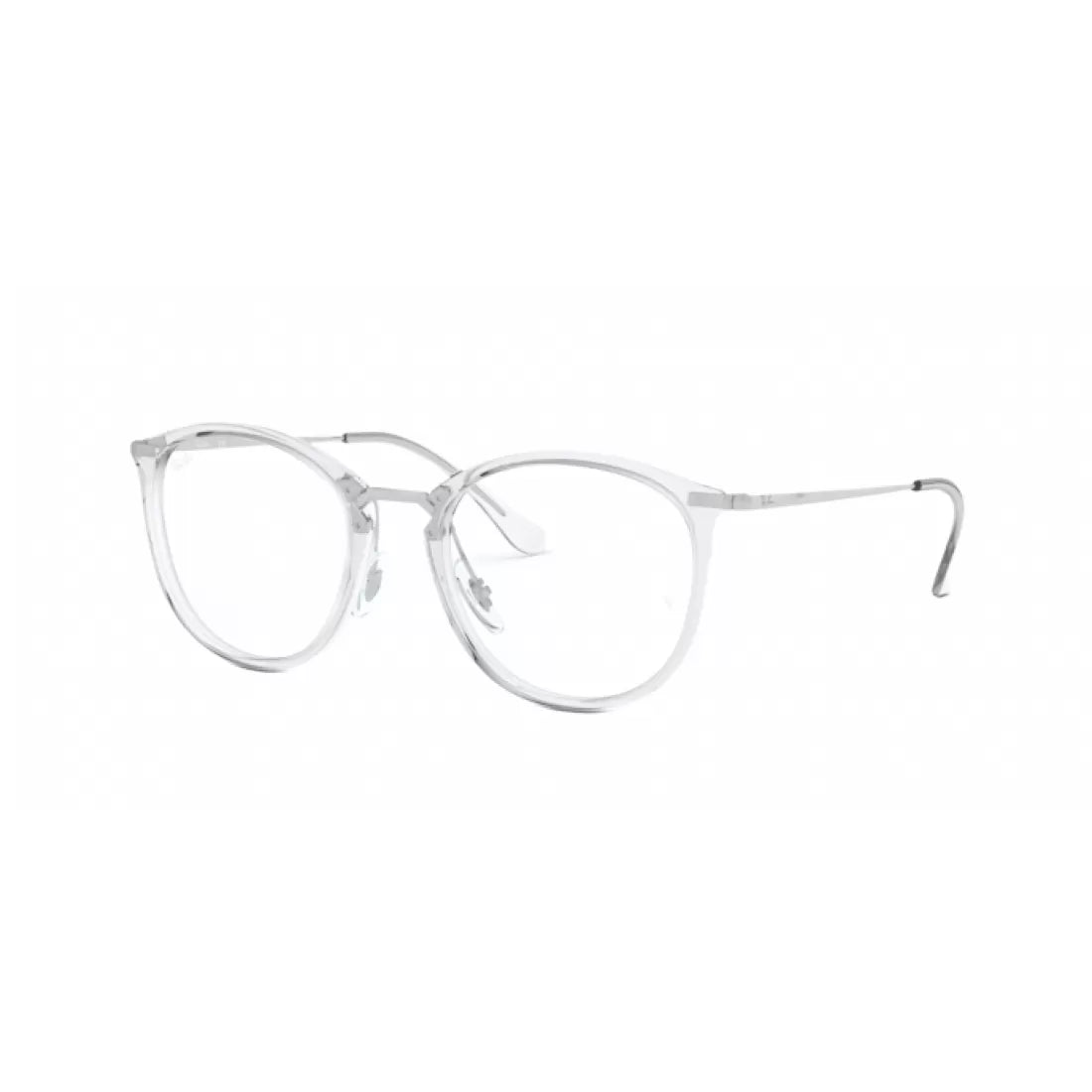 UNISEX EYEGLASSES RAY-BAN RX 7140 - 2001 TRANSPARENT CALIBER 51 