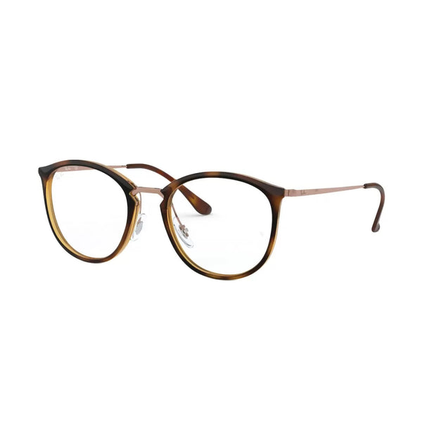 OCCHIALE DA VISTA UNISEX RAY-BAN RX 7140 - 5687 HAVANA SPOGLIATO CALIBRO 51