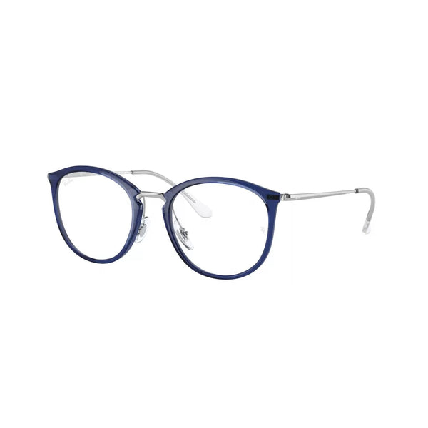 OCCHIALE DA VISTA DONNA RAY-BAN RX 7140 - 8123 BLU TRASPARENTE CALIBRO 51