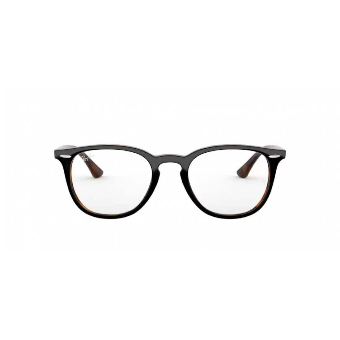 UNISEX EYEGLASSES RAY-BAN RX 7159 - 5909 TOP GRAY ON HAVANA CALIBER 52 