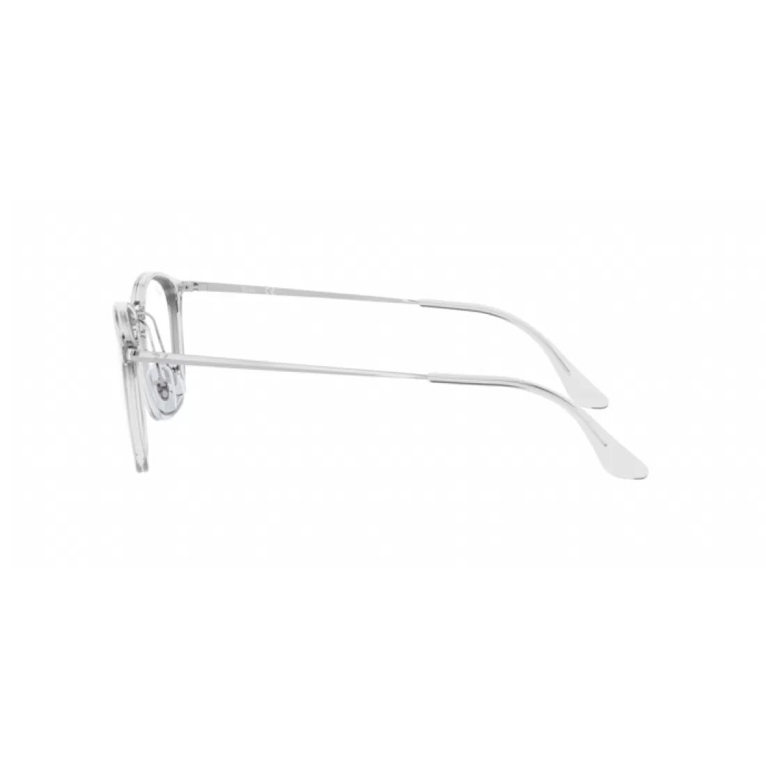 UNISEXRAY-BAN RX 7164 EYEGLASSES - 2001 TRANSPARENT CALIBER 52 