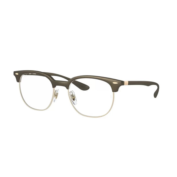 OCCHIALE DA VISTA UNISEX RAY-BAN RX 7186 - 8063 MARRONE SABBIA