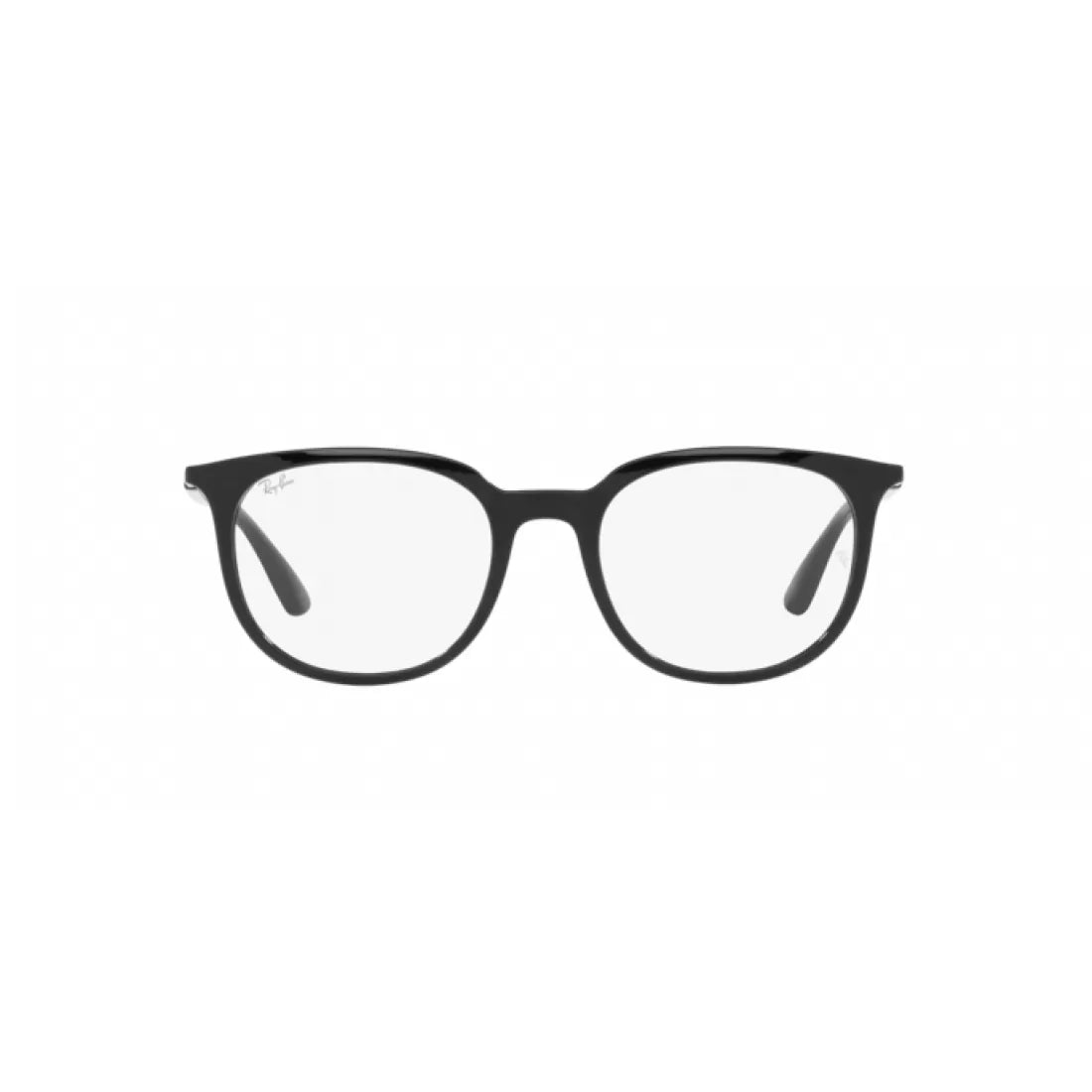 UNISEX EYEGLASSES RAY-BAN RX 7190 - 2000 BLACK CALIBER 53 