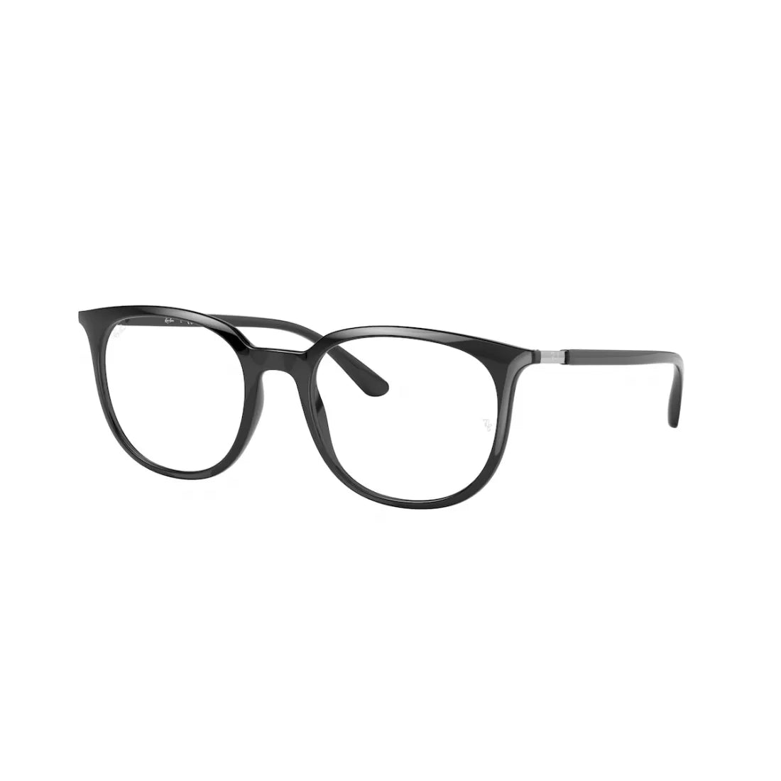 UNISEX EYEGLASSES RAY-BAN RX 7190 - 2000 BLACK CALIBER 53 