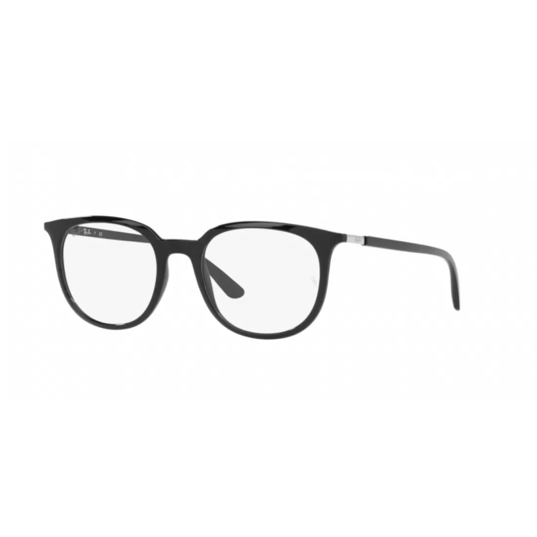 UNISEX EYEGLASSES RAY-BAN RX 7190 - 2000 BLACK CALIBER 53 