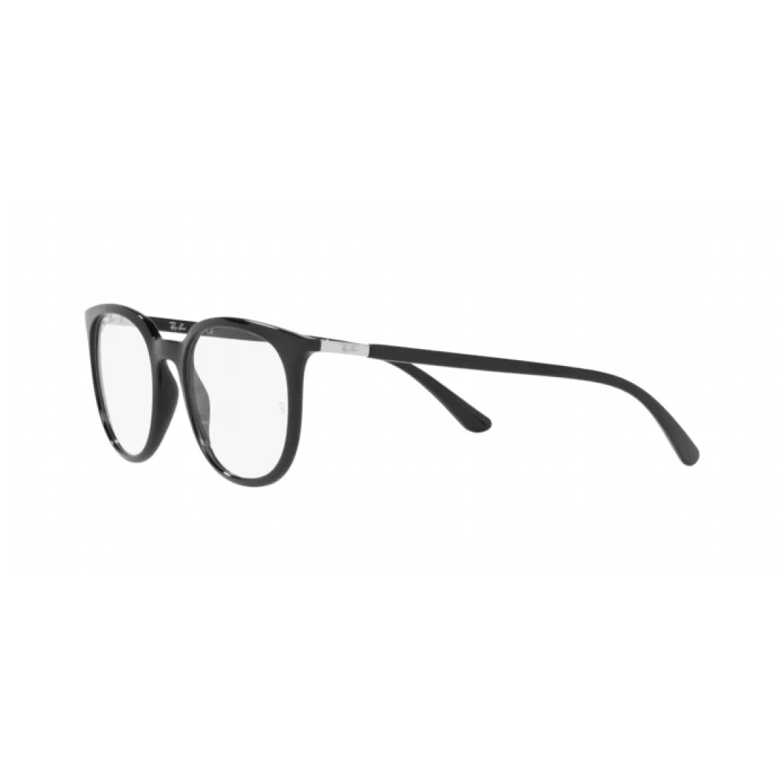 UNISEX EYEGLASSES RAY-BAN RX 7190 - 2000 BLACK CALIBER 51 