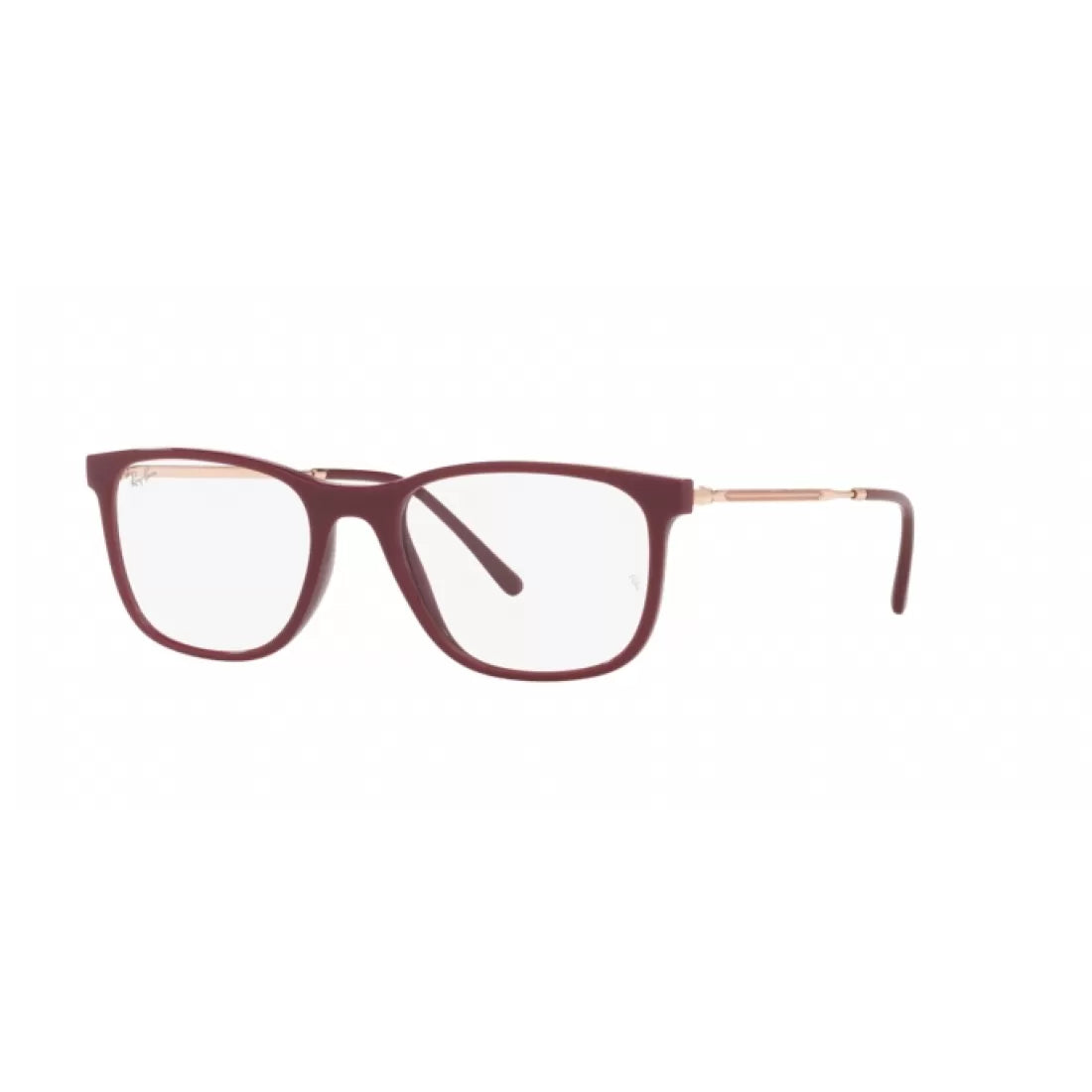 UNISEX EYEGLASSES RAY-BAN RX 7244 - 8099 CHERRY RED SIZE 51 