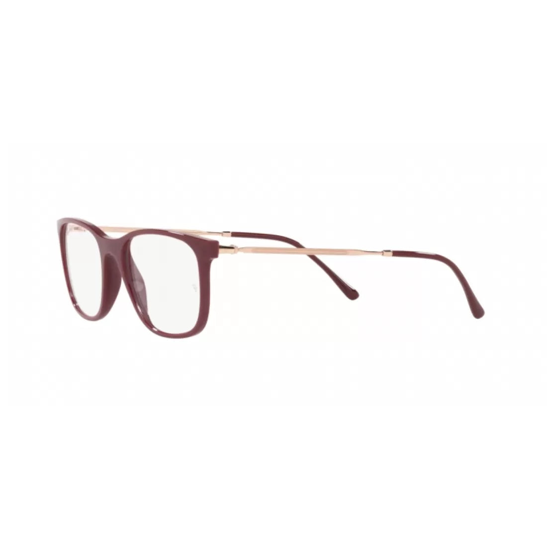 UNISEX EYEGLASSES RAY-BAN RX 7244 - 8099 CHERRY RED SIZE 53 