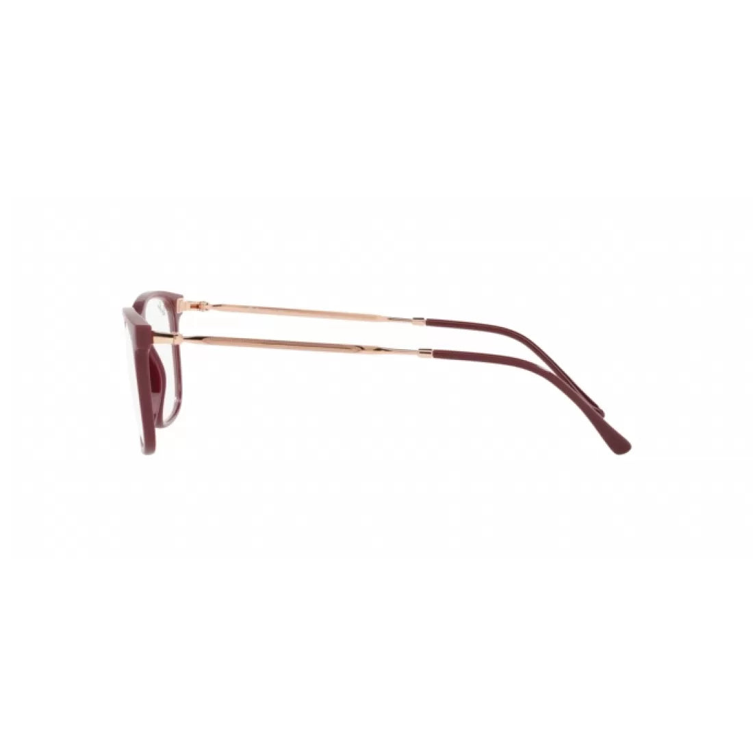 UNISEX EYEGLASSES RAY-BAN RX 7244 - 8099 CHERRY RED SIZE 51 