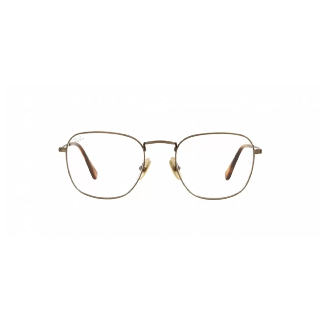 MEN'S EYEGLASSES RAY-BAN RX 8157V FRANK 1222 ANTIQUE GOLD DEMIGLOSS CALIBER 48 