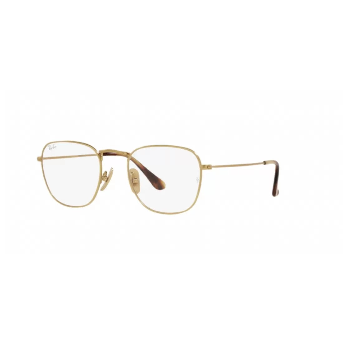 MEN'S EYEGLASSES RAY-BAN RX 8157V FRANK 1226 BRUSHED GOLD DEMIGLOSS CALIBER 51 