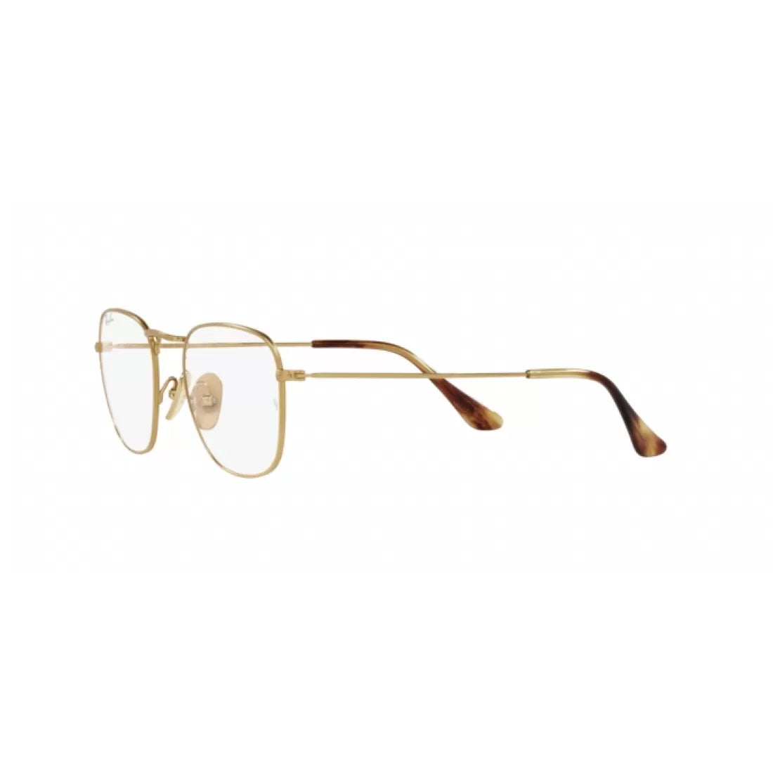 MEN'S EYEGLASSES RAY-BAN RX 8157V FRANK 1226 BRUSHED GOLD DEMIGLOSS CALIBER 51 