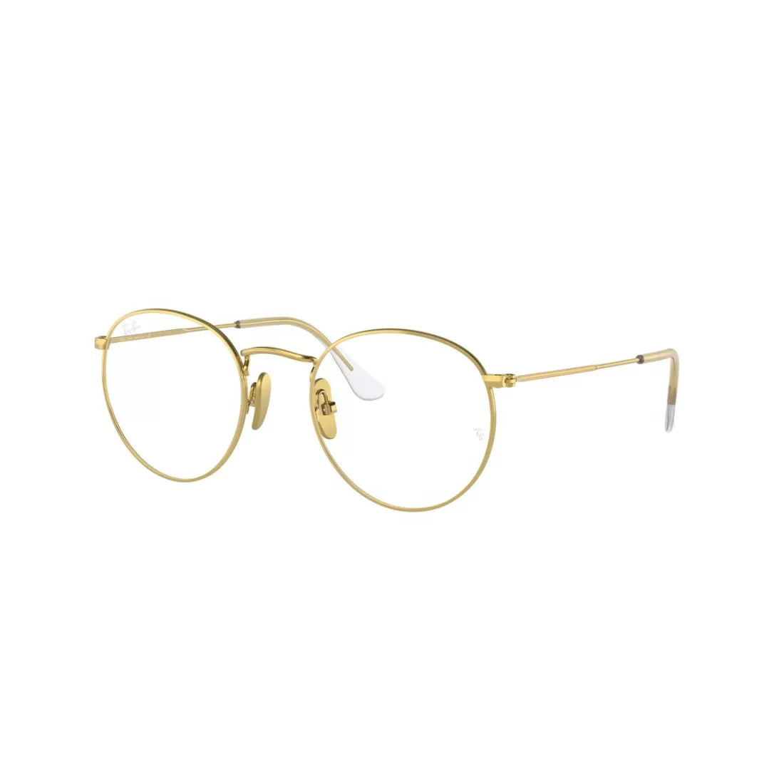 UNISEX EYEGLASSES RAY-BAN RX 8247V ROUND 1225 GOLDEN LEGEND CALIBER 50 