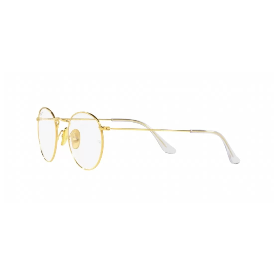 UNISEX EYEGLASSES RAY-BAN RX 8247V ROUND 1225 GOLDEN LEGEND CALIBER 50 