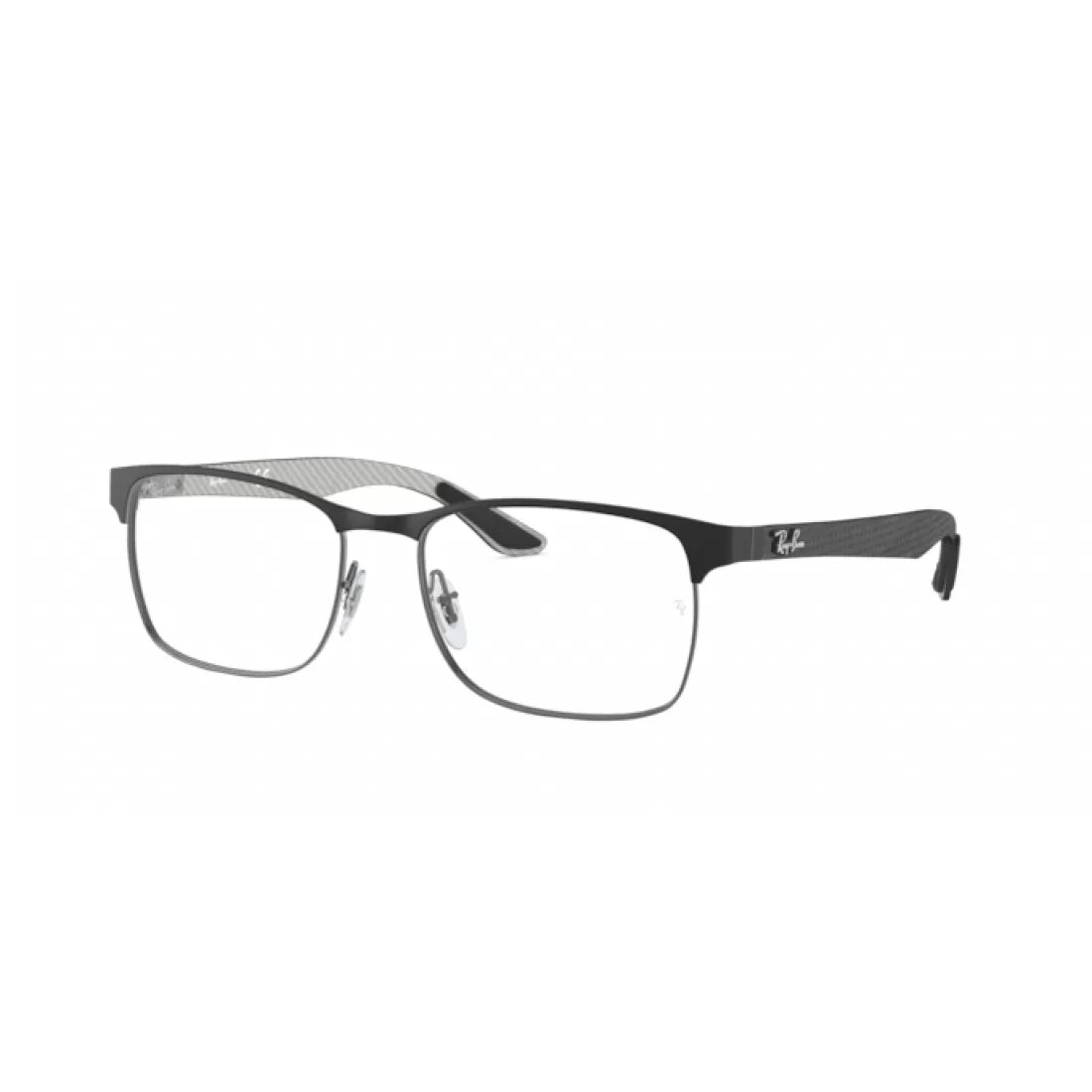 MEN'S EYEGLASSES RAY-BAN RX 8416 - 2916 BLACK GUNMETAL CALIBER 53 