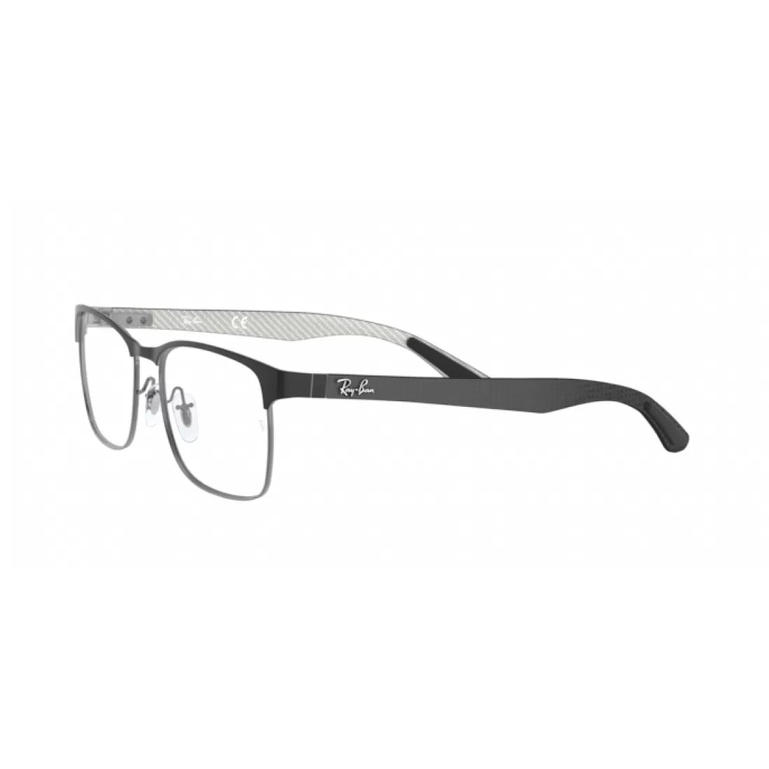 MEN'S EYEGLASSES RAY-BAN RX 8416 - 2916 BLACK GUNMETAL CALIBER 53 