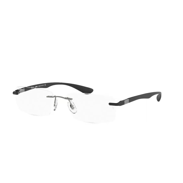 OCCHIALE DA VISTA UOMO RAY-BAN RX 8724 - 1128 SABBIA SCURA CANNA DI FUCILE CALIBRO 56