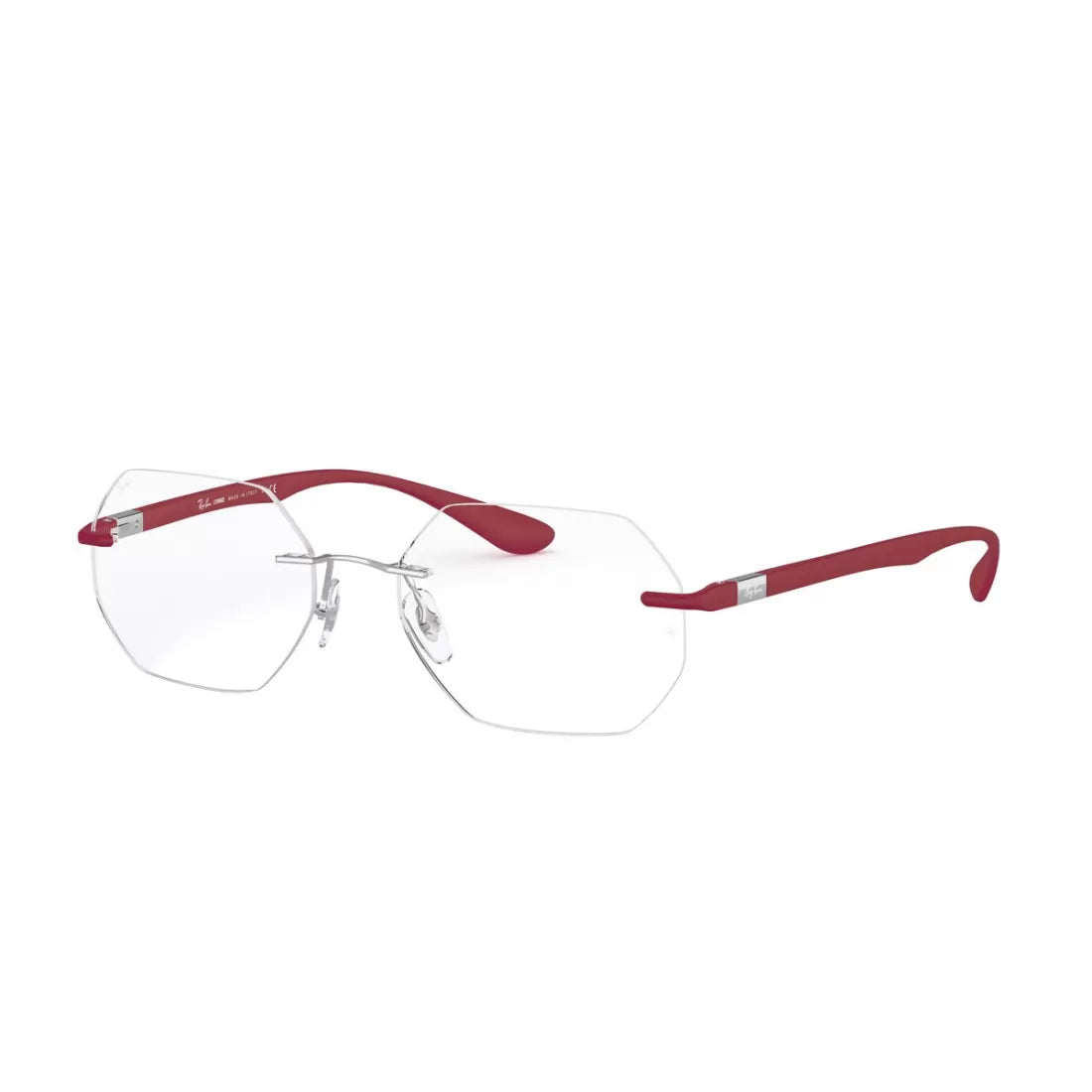 UNISEX EYEGLASSES RAY-BAN RX 8765 - 1215 SILVER 