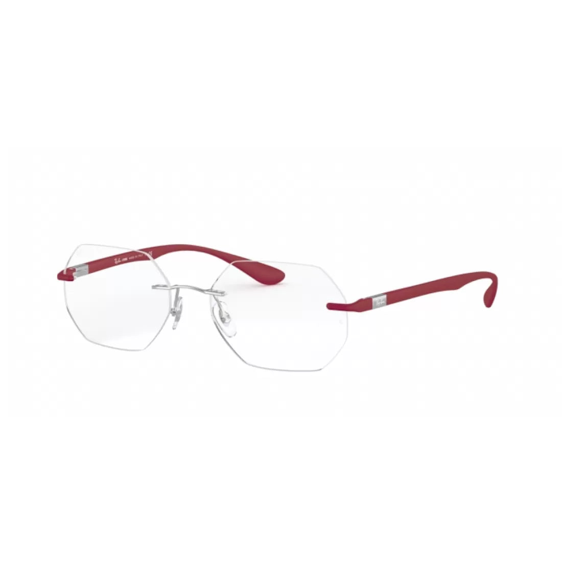 UNISEX EYEGLASSES RAY-BAN RX 8765 - 1215 SILVER 