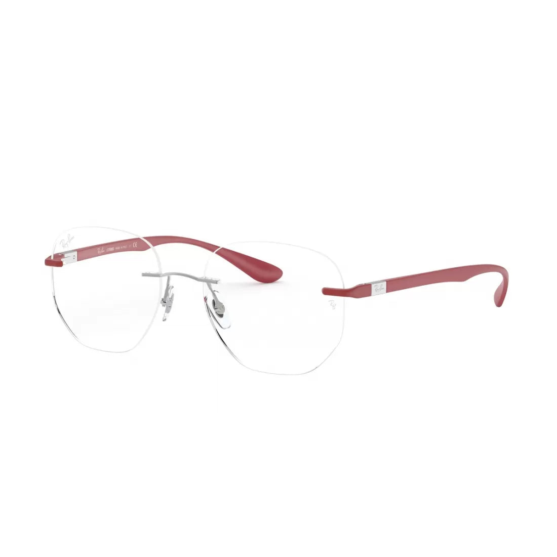 UNISEX EYEGLASSES RAY-BAN RX 8766 - 1215 SILVER 
