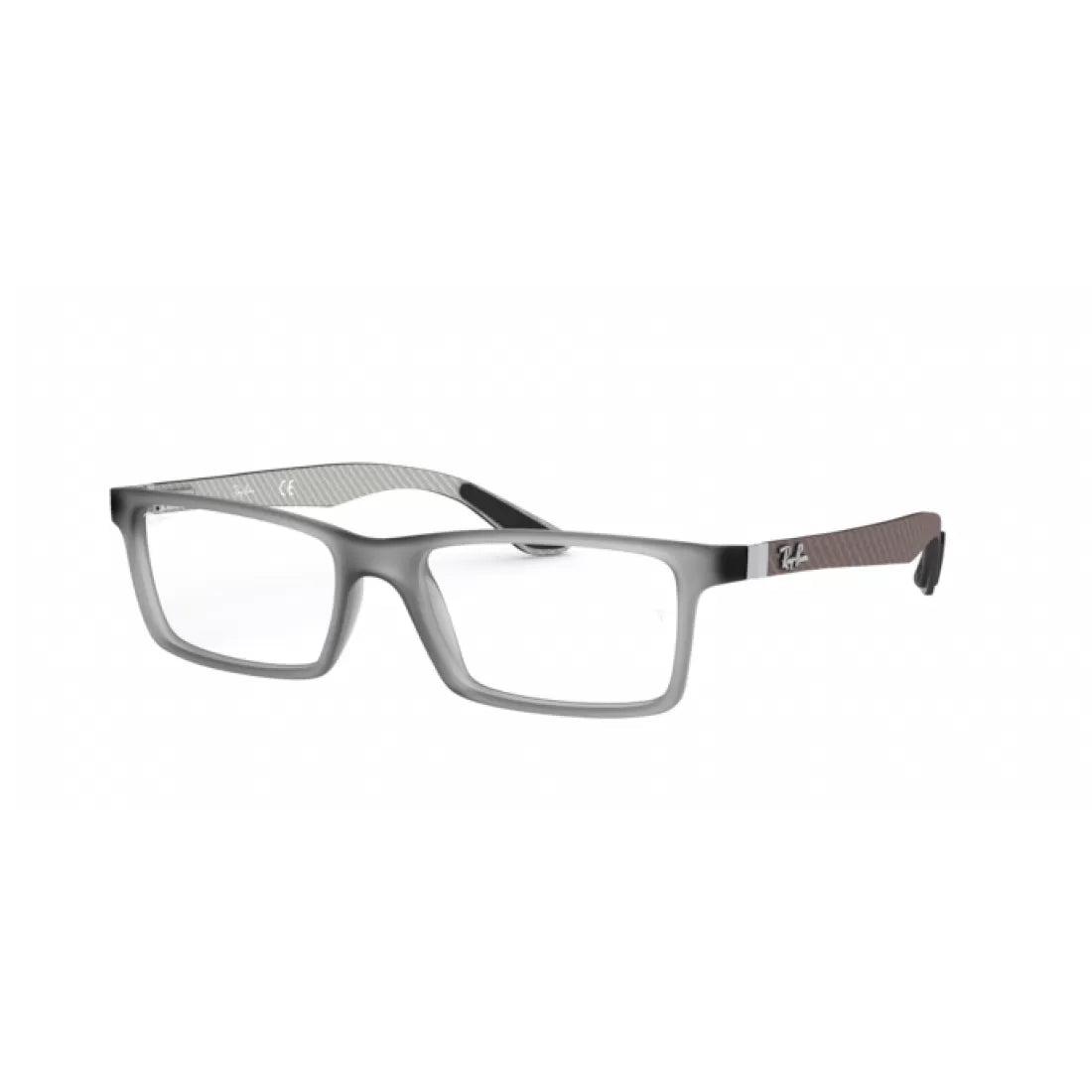 MEN'S EYEGLASSESAY-BAN RX 8901 - 5244 DEMI GLOSS GRAY CALIBER 55 