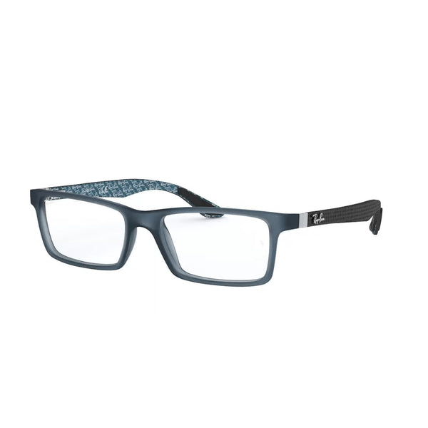 OCCHIALE DA VISTA UOMO RAY-BAN RX 8901 - 5262 DEMI GLOSS BLU CALIBRO 55