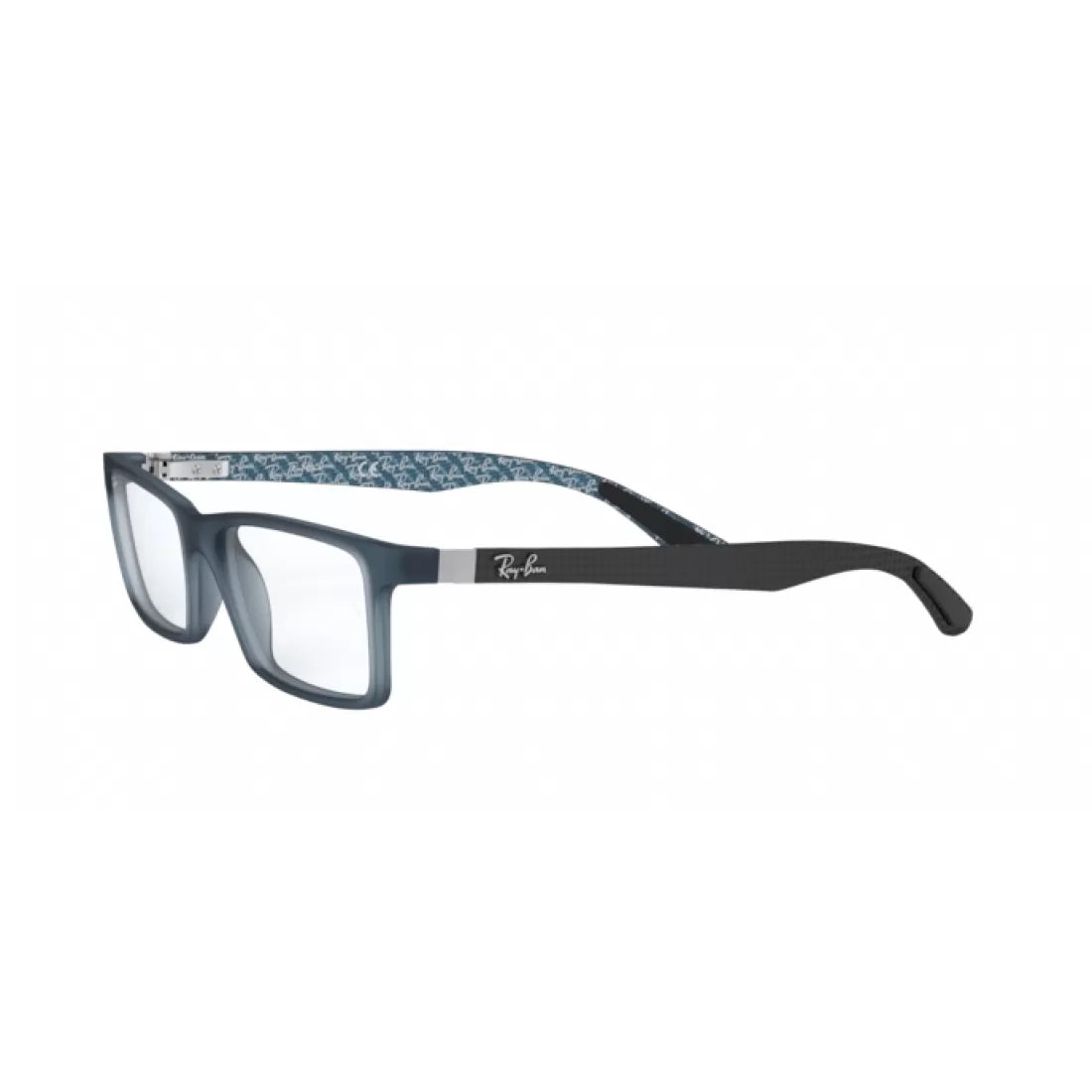 MEN'S EYEGLASSES RAY-BAN RX 8901 - 5262 DEMI GLOSS BLUE CALIBER 55 