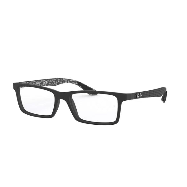 OCCHIALE DA VISTA UOMO RAY-BAN RX 8901 - 5263 DEMI GLOSS NERO CALIBRO 55