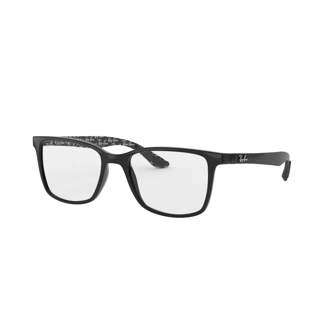 MEN'S EYEGLASSES RAY-BAN RX 8905 - 5843 BLACK CALIBER 55 