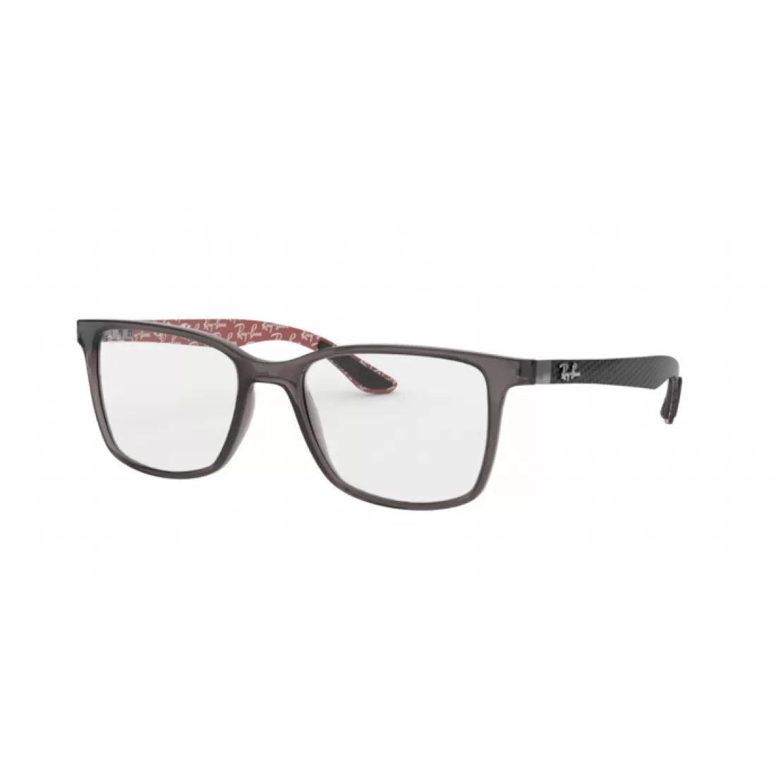 MEN'S EYEGLASSES RAY-BAN RX 8905 - 5845 TRANSPARENT GRAY SIZE 55 