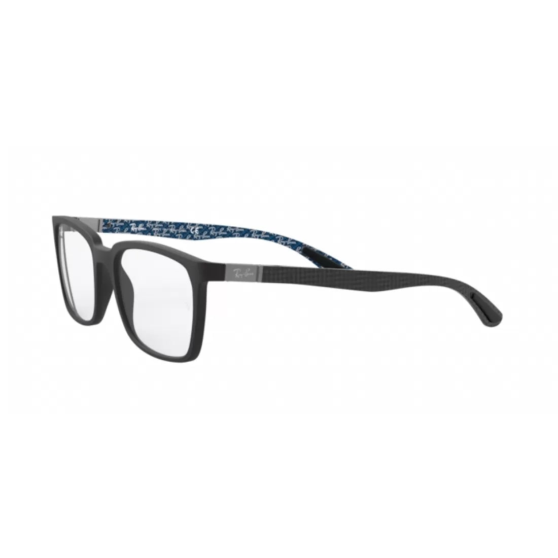 MEN'S EYEGLASSES RAY-BAN RX 8906 - 5196 MATT BLACK CALIBER 52 